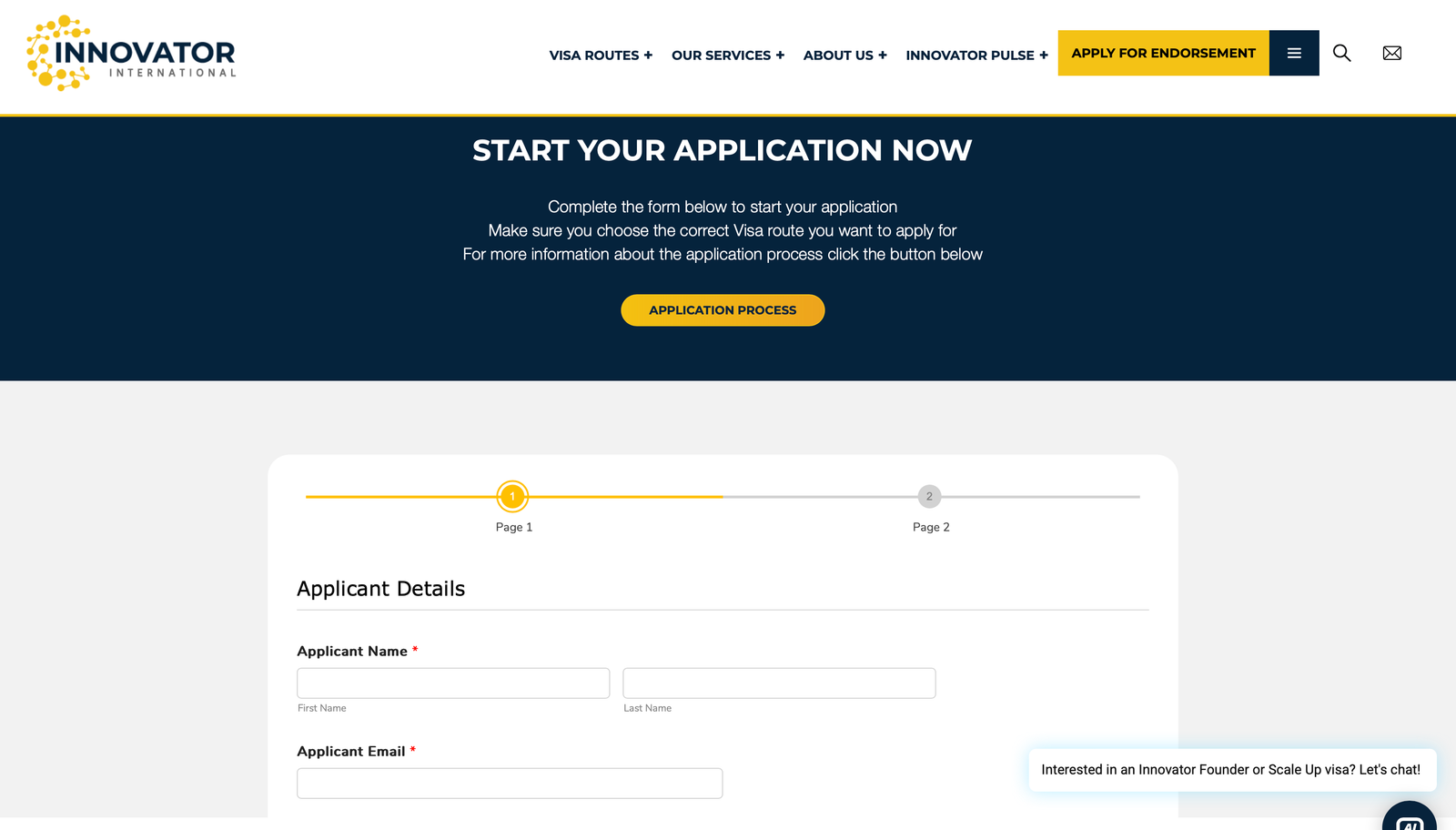 24 Sept @ 10am: Applying for the Innovator Founder Visa Post feature image